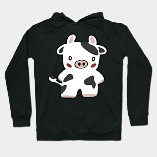 Kawaii Cow Hoodie